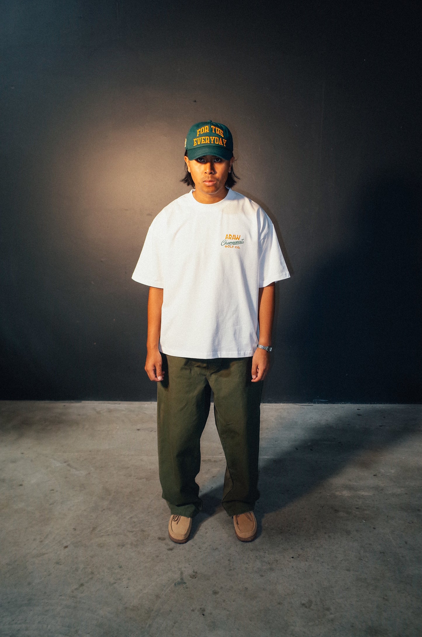 Champancit Tee, White