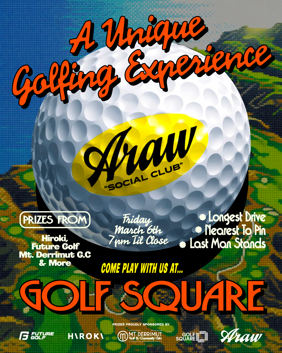 ARAW SOCIAL CLUB AT GOLF SQUARE